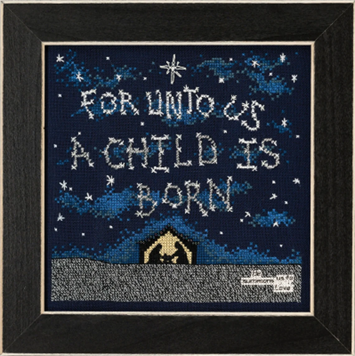 A Child is Born cross stitch bead kit from Mill Hill MH-CG302114
