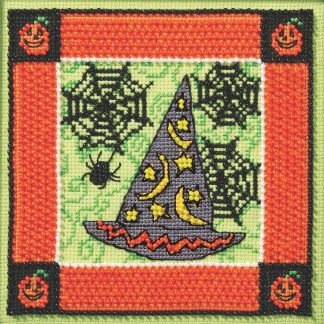 Witch Hat cross stitch bead kit from Mill Hill MH-DM302514