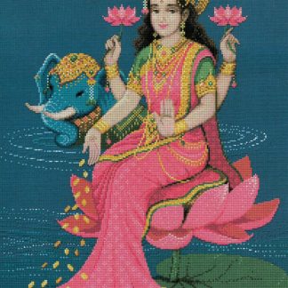 Lakshmi cross stitch pattern from Pinn Stitch PN-LE44A