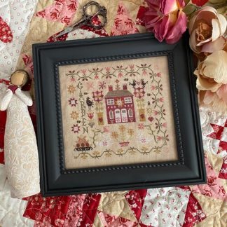 Summer Garden at Cranberry Manor cross stitch pattern from Pansy Patch Quilts & Stitchery PPQS-038