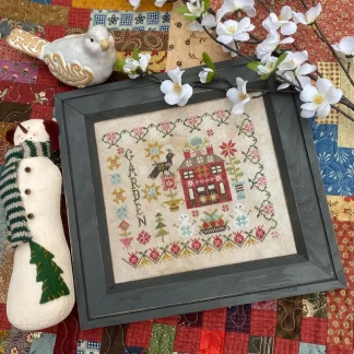 Winter Garden at Cranberry Manor cross stitch pattern from Pansy Patch Quilts & Stitchery PPQS-068