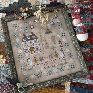 Enchanted Winter Sampler cross stitch pattern from Pansy Patch Quilts & Stitchery PPQS-093