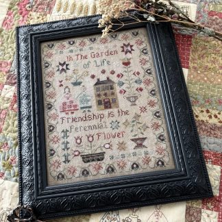 Perennial Flower Sampler cross stitch pattern from Pansy Patch Quilts & Stitchery PPQS-096