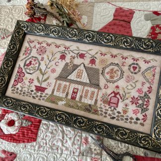 Quaker Farmhouse cross stitch pattern from Pansy Patch Quilts & Stitchery PPQS-QUA