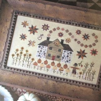 Cinnamon Stars cross stitch pattern from Plum Street Samplers PSS-CIN
