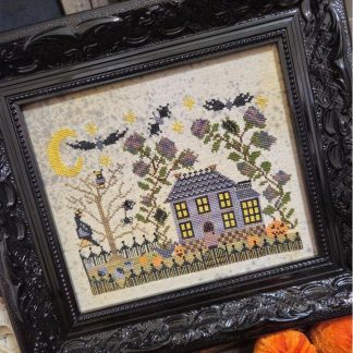 Spooky Manson cross stitch pattern from Quaint Rose Needlearts QRN-SPO