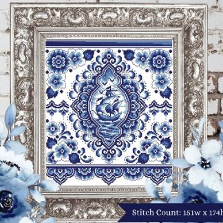 Floral Voyage cross stitch pattern from Shannon Christine Designs SCD-FLO