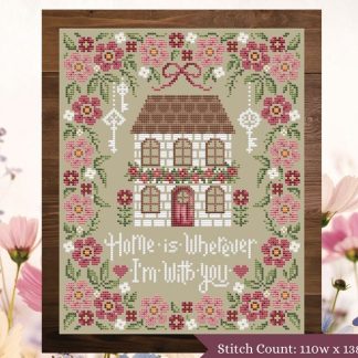 Home is Wherever cross stitch pattern from Shannon Christine Designs SCD-HOM