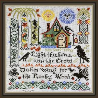 Rooky Woods cross stitch pattern from Tempting Tangles Designs TT-ROO
