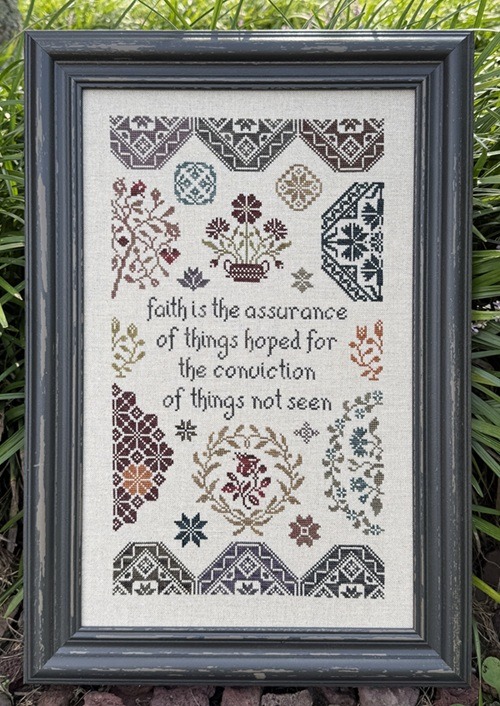 Quaker Assurance cross stitch pattern from My Big Toe MBT-339