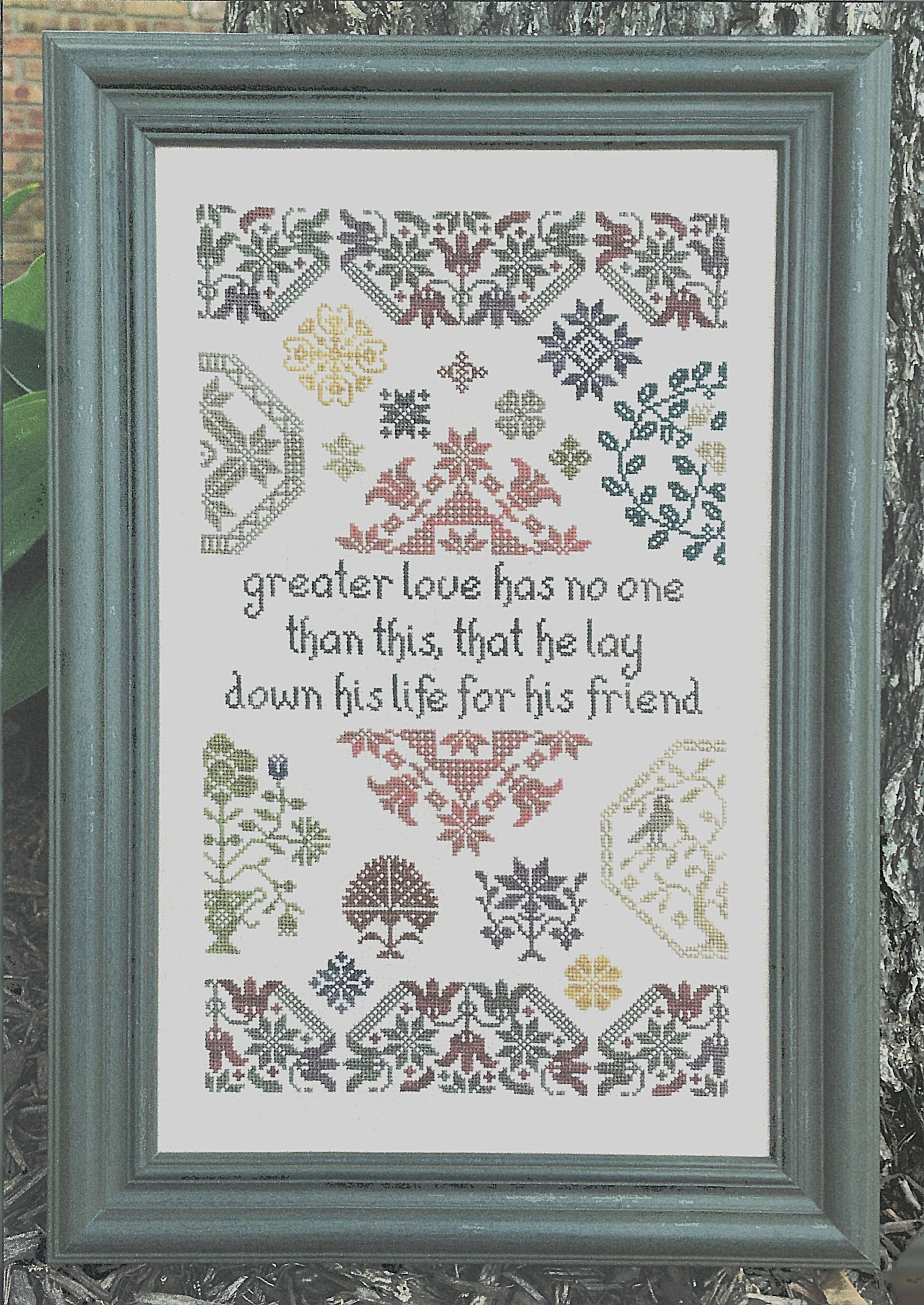 Quaker Sacrifice cross stitch pattern from My Big Toe MBT-277
